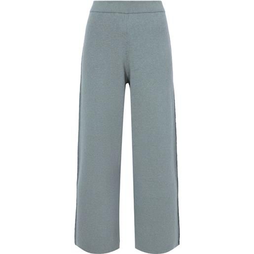 Proenza Schouler White Label pantaloni crop grace - grigio