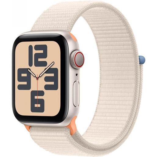 Apple watch se gps + cellular - smartwatch con cassa 40mm in alluminio galassia con cinturino sport loop galassia - mrg43ql/a