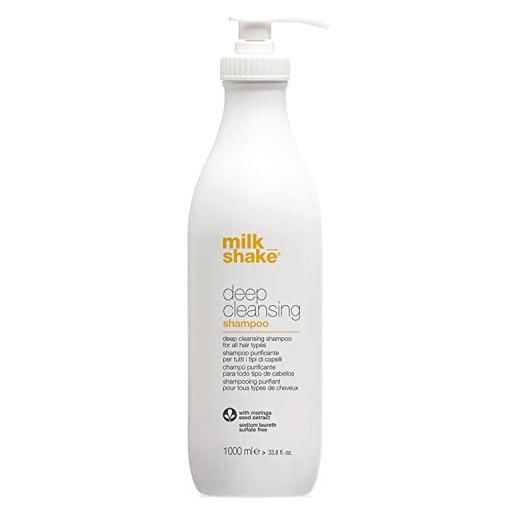 milk_shake special deep cleanse shampoo 1000 ml tiefenreinigendes shampoo für alle haartypen 1000 ml