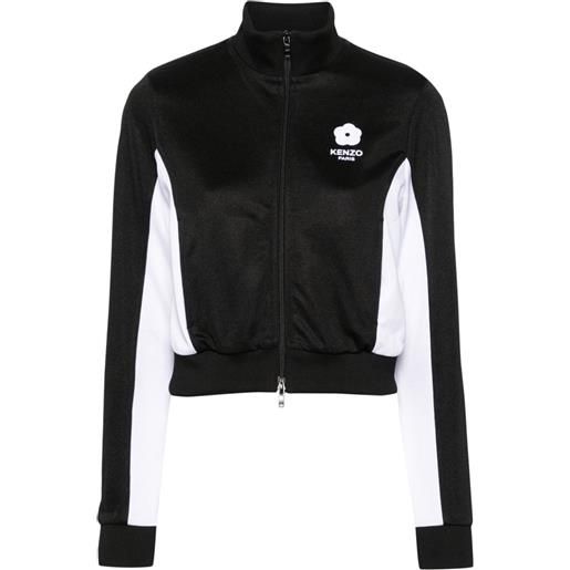 Kenzo giacca sportiva boke 2.0 con design color-block - nero