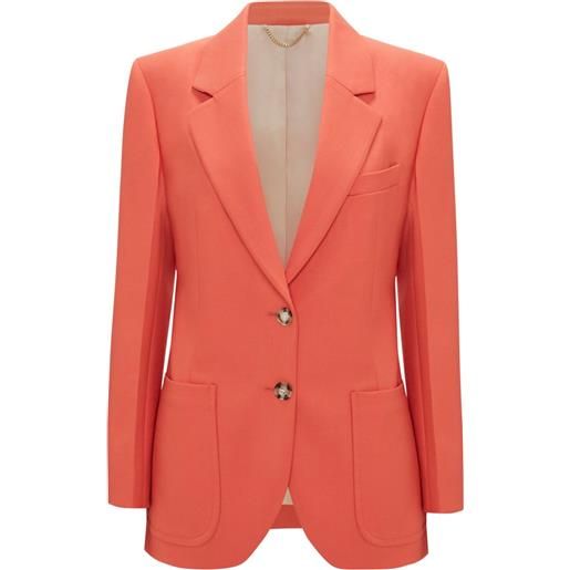 Victoria Beckham blazer monopetto - arancione