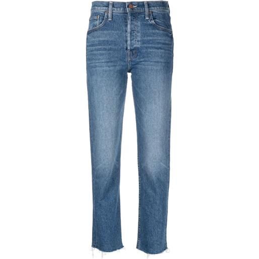 MOTHER jeans slim tomcat - blu