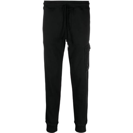 C.P. Company pantaloni sportivi con applicazione - nero