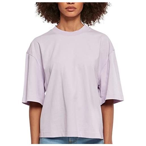 Urban classics maglietta donna a maniche corte, 100% cotone organico, t-shirt corta oversize, casual, diversi colori, taglie xs-5xl