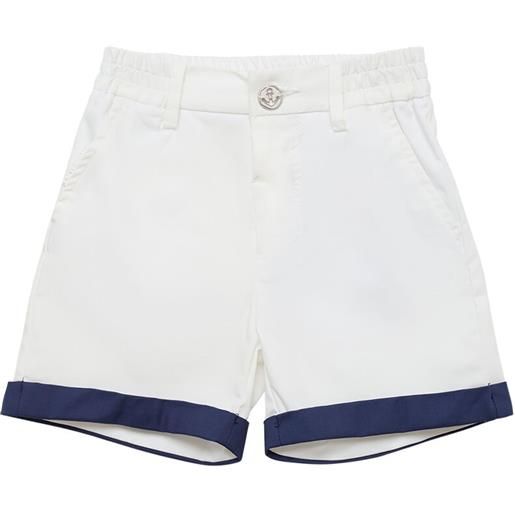 MONNALISA shorts levantine in cotone / fondo