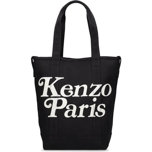 KENZO PARIS borsa shopping kenzo x verdy in cotone