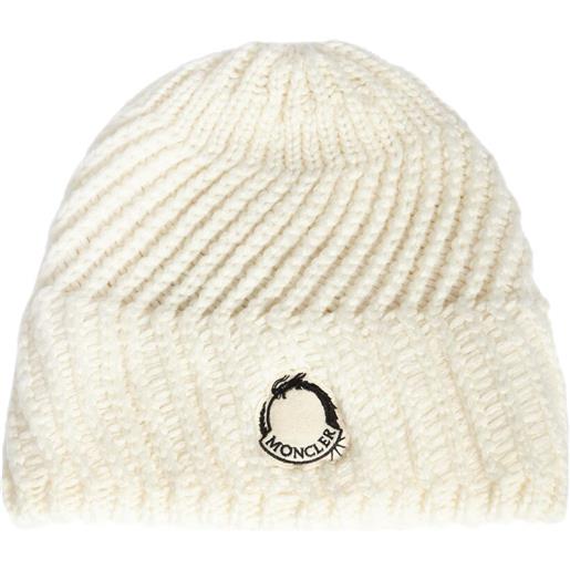 MONCLER cappello beanie cny in misto lana tricot