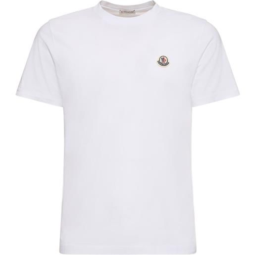 MONCLER set di 3 t-shirt in jersey di cotone / logo