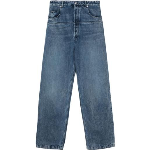 MARANT jeans keren a gamba ampia - blu