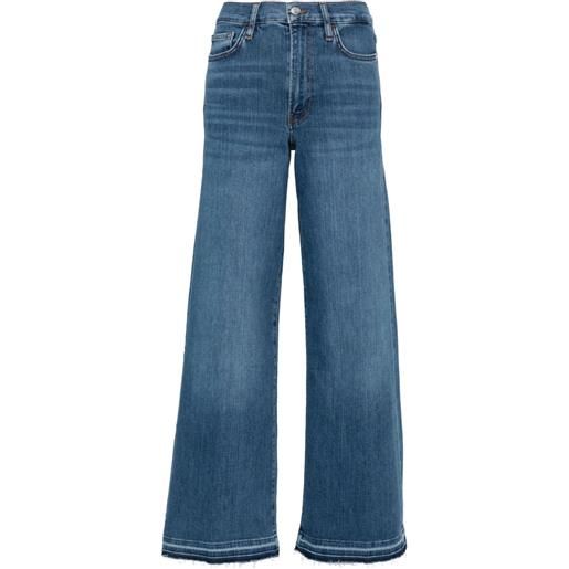 FRAME jeans le slim a vita alta - blu