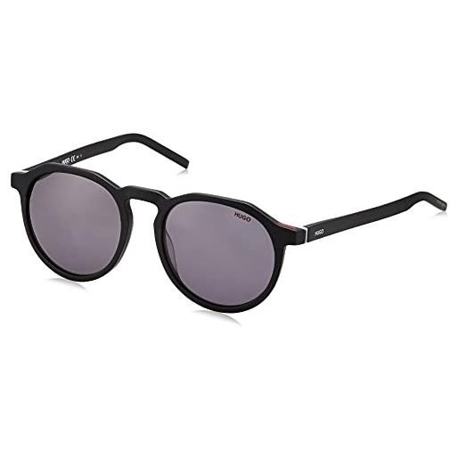 HUGO hg 1087/s occhiali da sole, matte black, 52 uomo