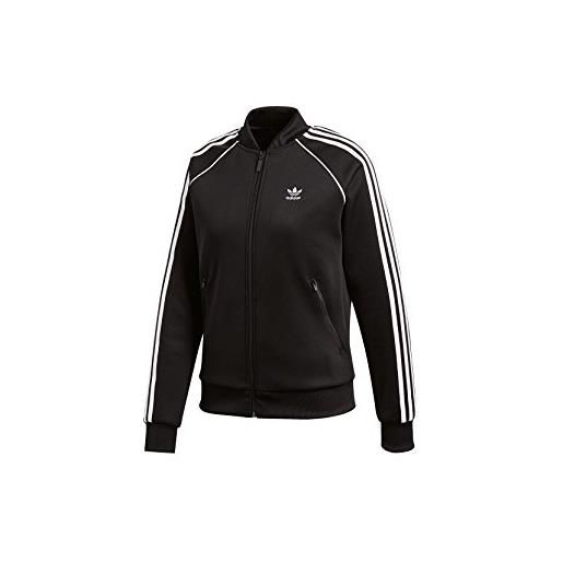 Adidas sst tt, giacca donna, multicolore (nero), 44