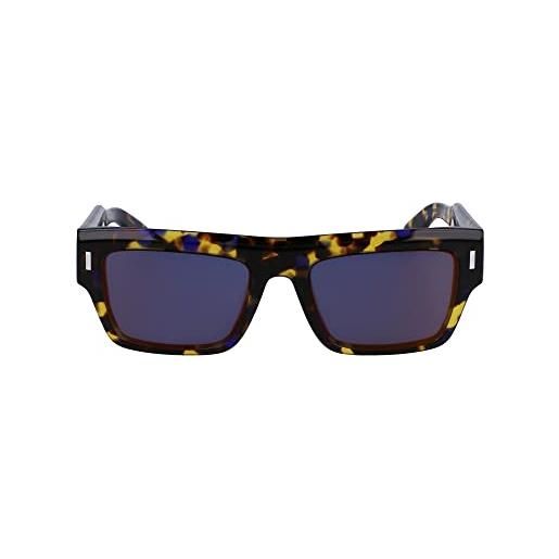 Calvin Klein ck23504s sunglasses, 235 dark havana, taglia unica unisex