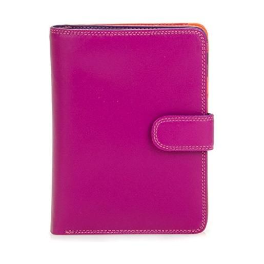 mywalit portafoglio donna in pelle - mywalit - large wallet/zip purse - 229-75 - sangria multi