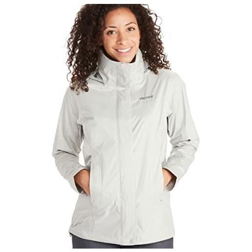 Marmot donna wm's precip eco jacket, giacca antipioggia rigida, impermeabile ultraleggera, antivento, impermeabile, traspirante, blu (storm), s
