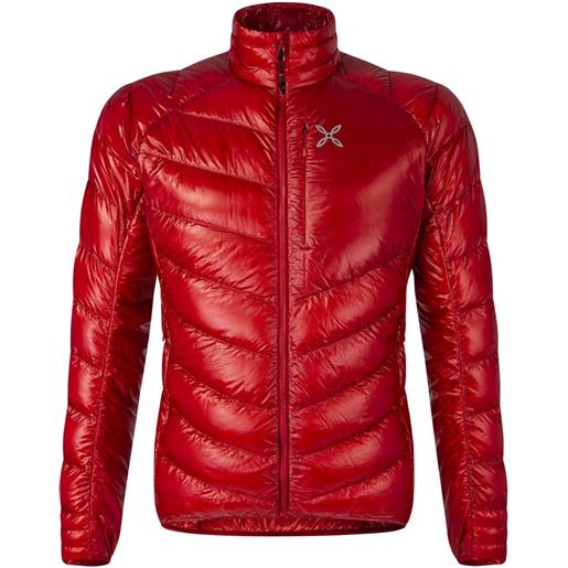 MONTURA trekking abbigliamento uomo giacche montura piumino helios duvet jacket rosso