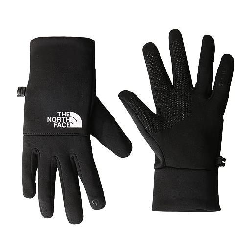 The North Face nf0a4shahv2 etip recycled glove guanti sportivi unisex adulto black-white logo taglia m