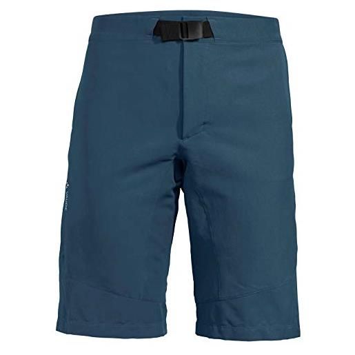 Vaude men's tekoa shorts ii, pantaloni uomo, smaragd, 46