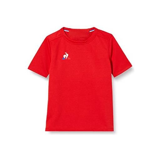 Le Coq Sportif n°1 training maillot rugby, maglietta bambino, rosso puro, 8a