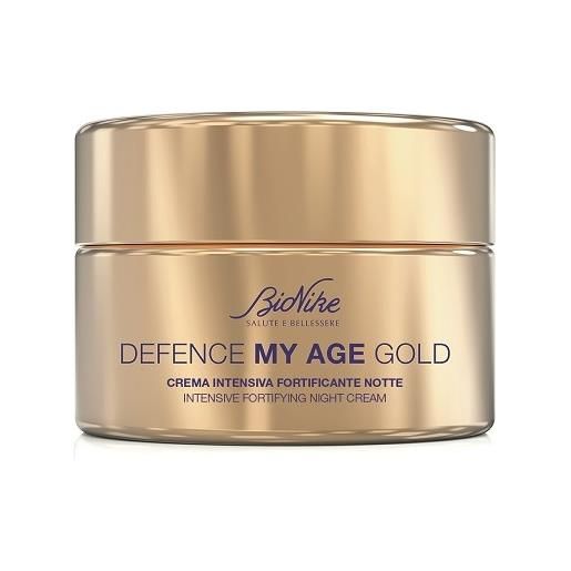 Bionike defence my age gold crema intensiva fortificante notte 50ml