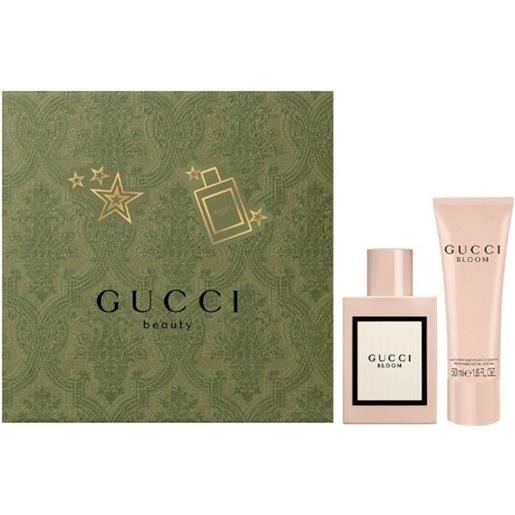 Gucci bloom eau de parfum 50 ml + body lotion cofanetto