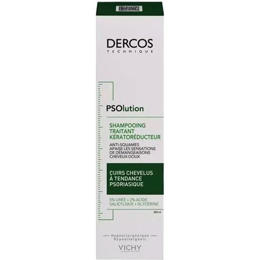 Vichy dercos psolution shampoo cheratoriduttore 200 ml