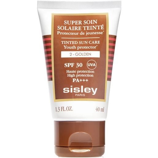 Sisley super soin solaire teinté spf 30 - golden 40ml