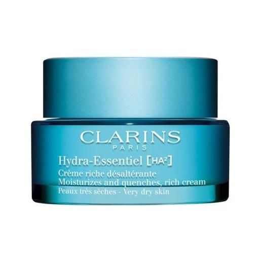 Clarins hydra-essentiel [ha²] crema idratante ricca per pelli secche 50 ml