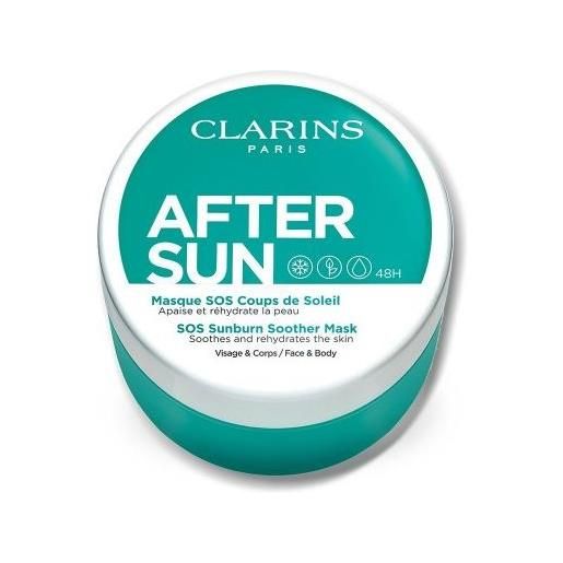 Clarins after sun sos sunburn soother mask 100ml