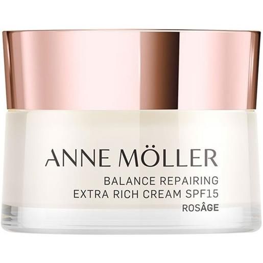 Anne Moller ros. Age balance repairing extra rich cream spf15 crema extra-ricca riparatrice riequilibrante 50 ml