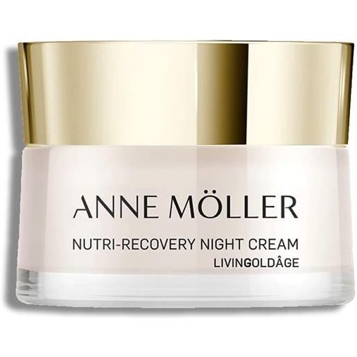 Anne Moller livingold. Age nutri-recovery night cream spf15 crema notte nutriente restitutiva 50 ml
