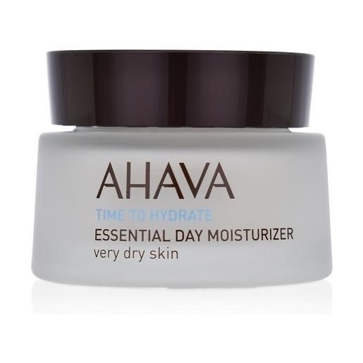 Ahava time to hydrate essential day moisturizer very dry skin 50ml