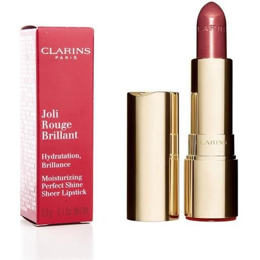 Clarins joli rouge lipstick brillant - 762s pop pink
