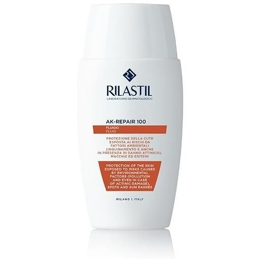 Rilastil ak repair 100 emulsione fluida protettiva per cute esposta a rischi da fattori ambientali 50 ml