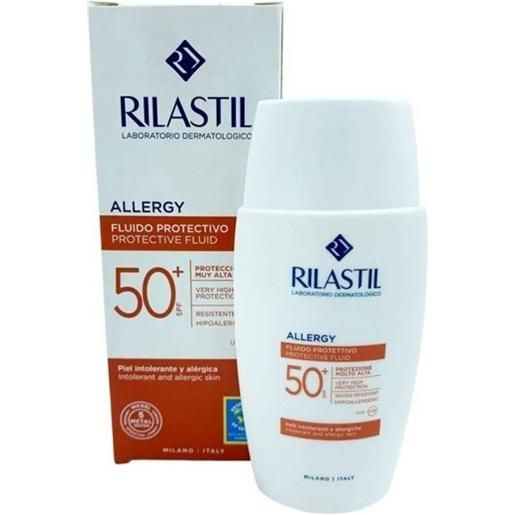 Rilastil allergy fluido protettivo spf50+ per pelli soggette ad allergie