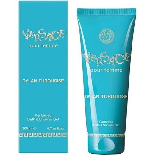 Versace dylan turquoise bath & shower gel 200ml