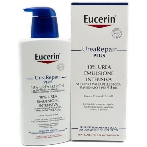 Eucerin urea. Repair plus emulsione idratante intensiva per pelle secca e ruvida con 10% di urea 400 ml