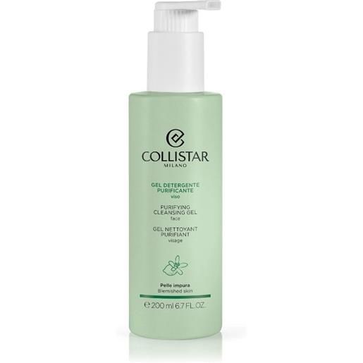 Collistar gel detergente purificante viso 200 ml