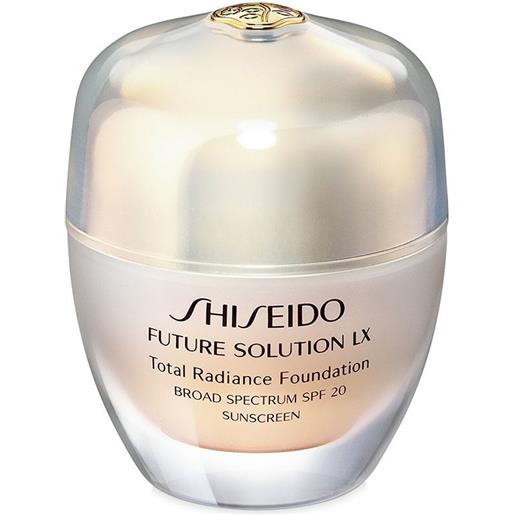 Shiseido future solution lx total radiance foundation spf20 - rose 4