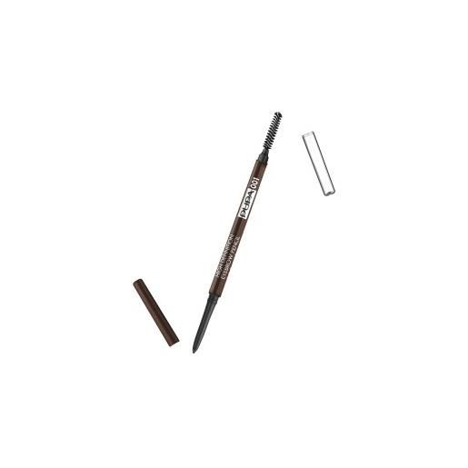 Pupa high definition eyebrow pencil - 002 brown