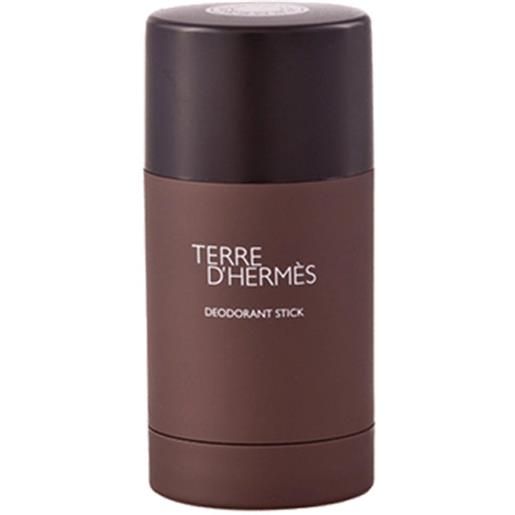 Hermes terre d'hermès 75 ml deodorante profumato stick