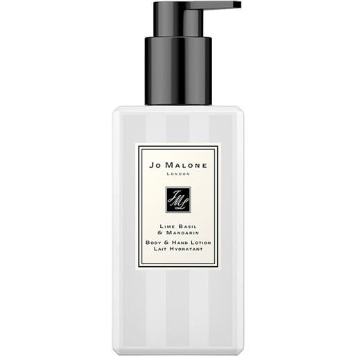 Jo Malone London lime basil & mandarin 250 ml body & hand lotion idratante fluido