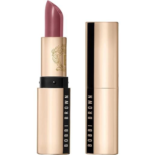 Bobbi Brown luxe lipstick bahama brown rossetto idratante non sbava colore intenso naturale 3,5 ml stick