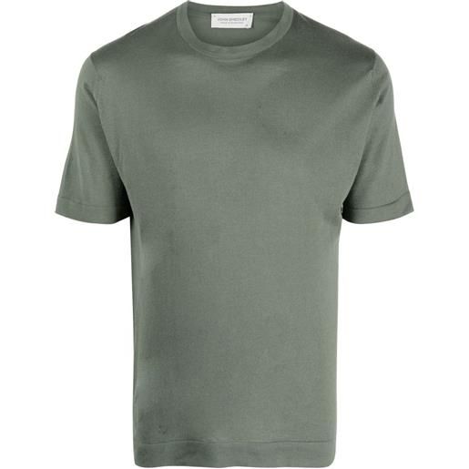 John Smedley t-shirt a maniche corte - verde