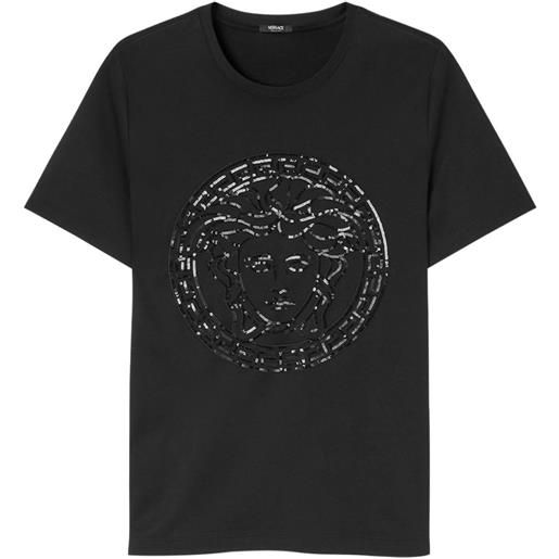 Versace t-shirt medusa head - nero
