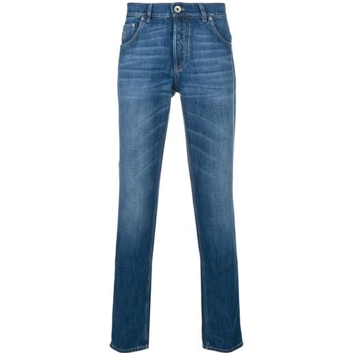 Brunello Cucinelli jeans slim - blu