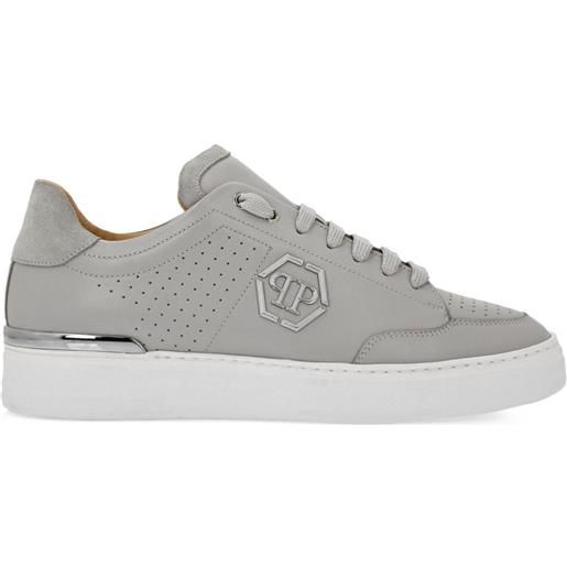 Philipp Plein sneakers hexagon - grigio