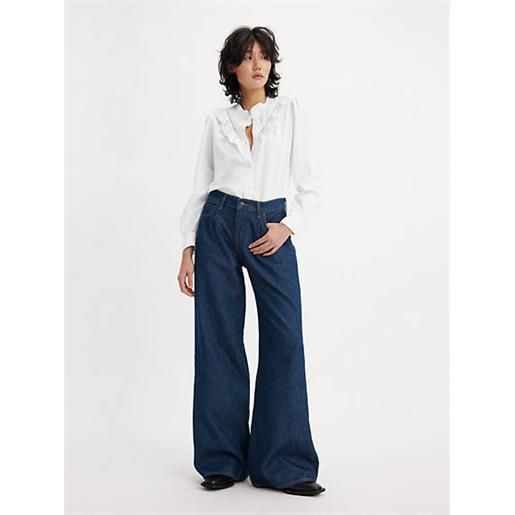 Levi's dad jeans lightweight oversize a gamba ampia blu / let's get lost again