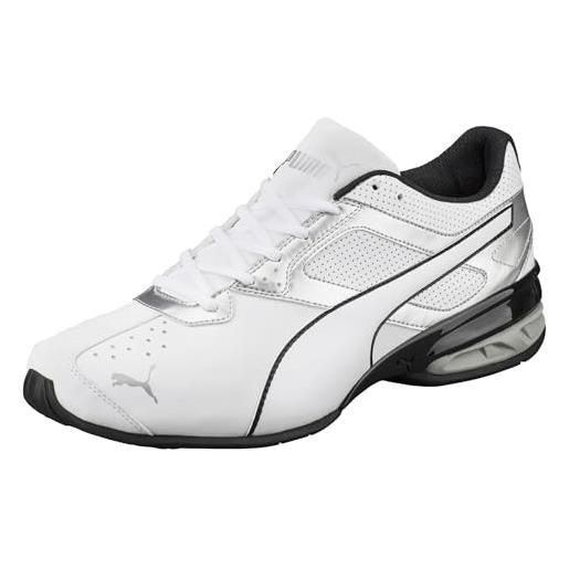 PUMA tazon 6 fm, scarpe da running uomo, black silver, 41 eu