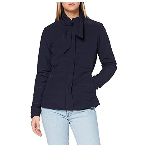 Falke padded jacket, giacca donna, nero, xxl